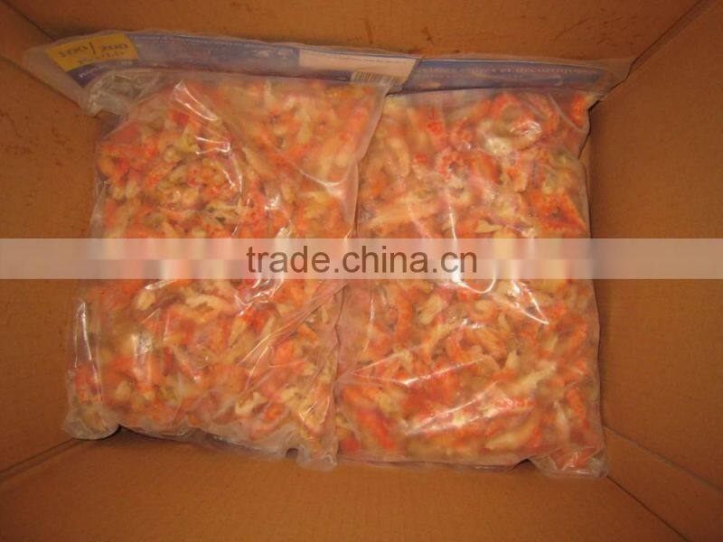 Frozen crawfish tailmeat