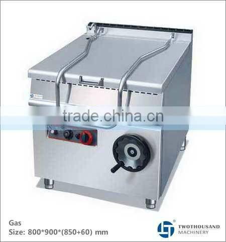 Gas Braising Pan - Tilted, 80 Liters, 81888 BTU, 140 KG, CE, TT-WE1324A