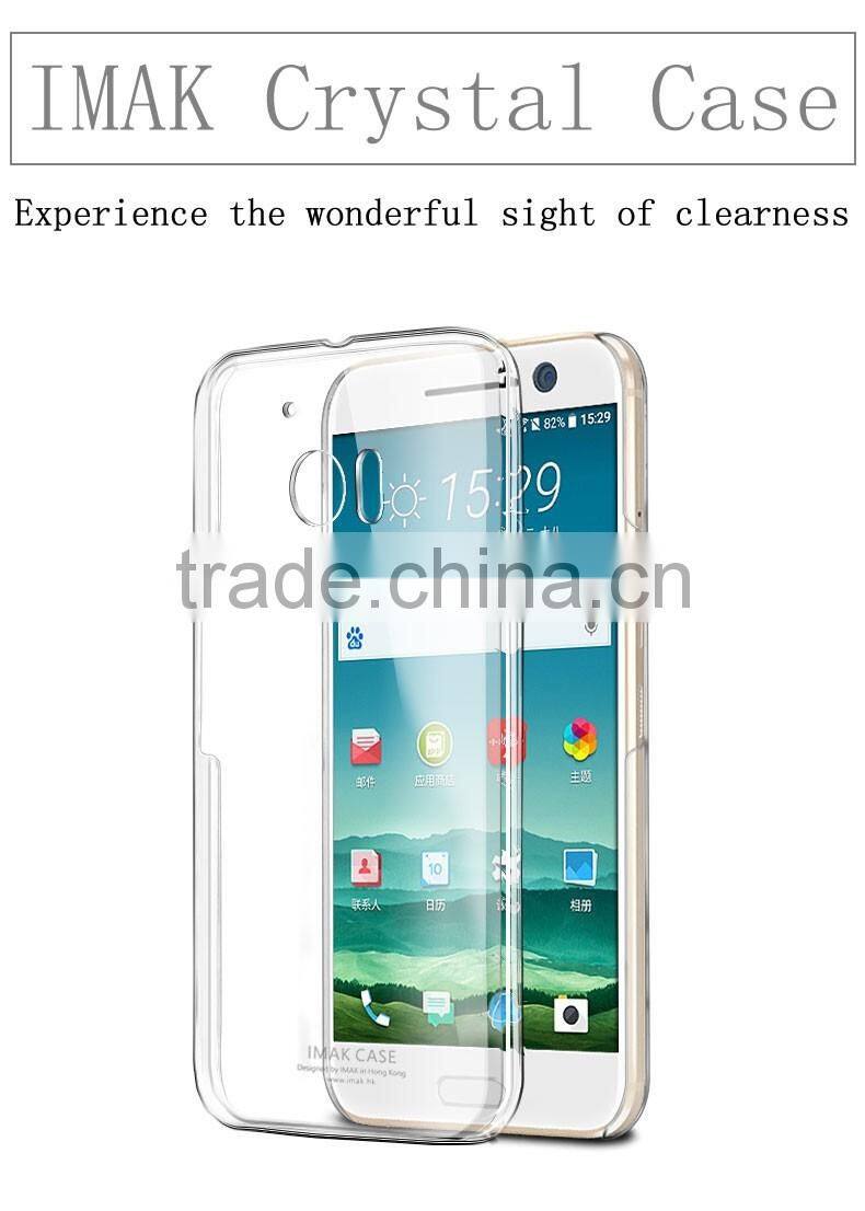 2016 Newest Imak Quality crystal case for HTC 10 M10, IMAK AIR II HARD BACK COVER Case
