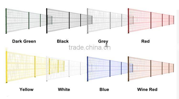 Real Factory cvrved fence for farm
