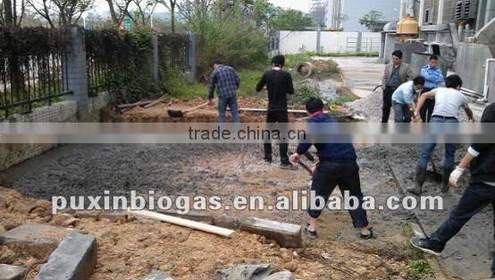 Rural biogas project