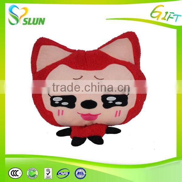 2015 China wholesale customized stuffed animals pillow