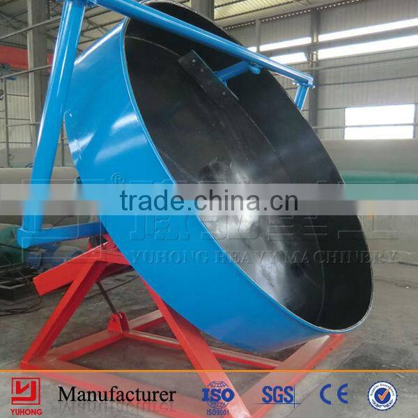 Organic fertilizer disc granulator/ fertilizer granulating disc for the africa market