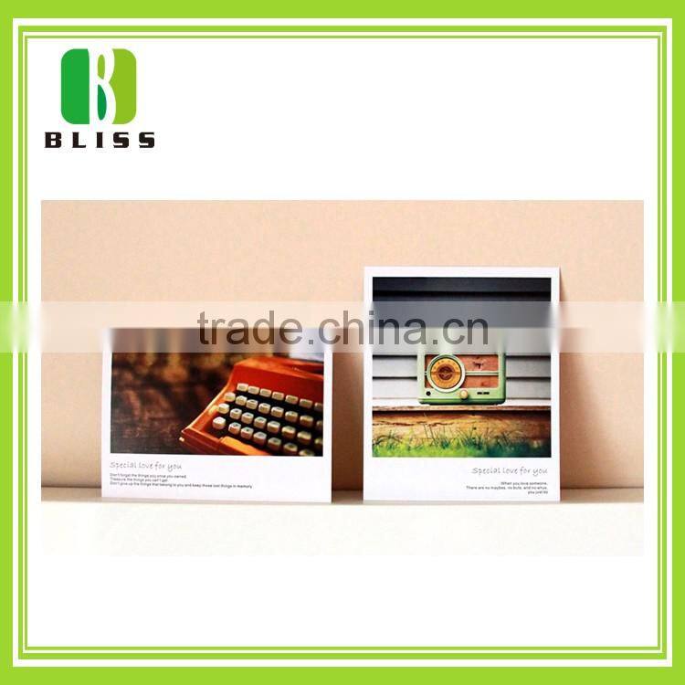 Factory price printing Various purpose standard sizes greeting card