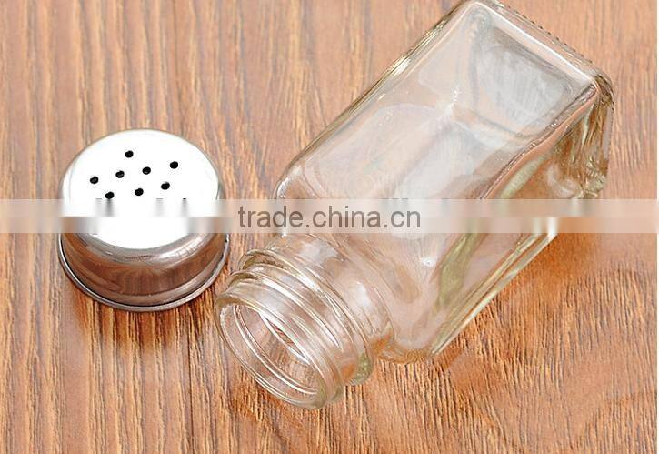 janpanese glass seasoning shaker spice bottle