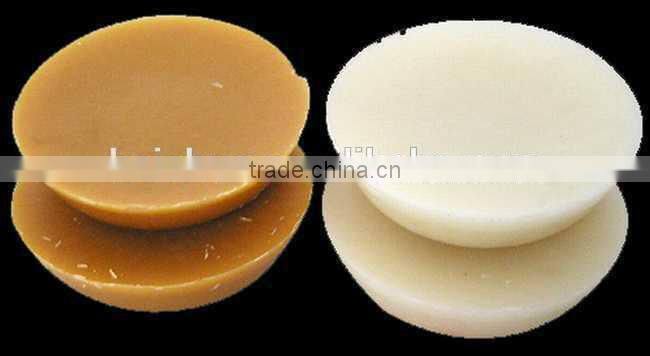 High quality pure natural edible white bee wax cosmetics raw material