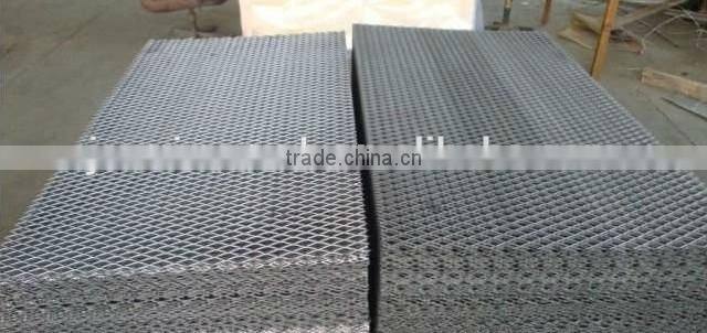 Anodized Aluminum Expanded Metal Mesh / Aluminum Decorative Expanded Metal Mesh (ISO9001/BV Certificate)