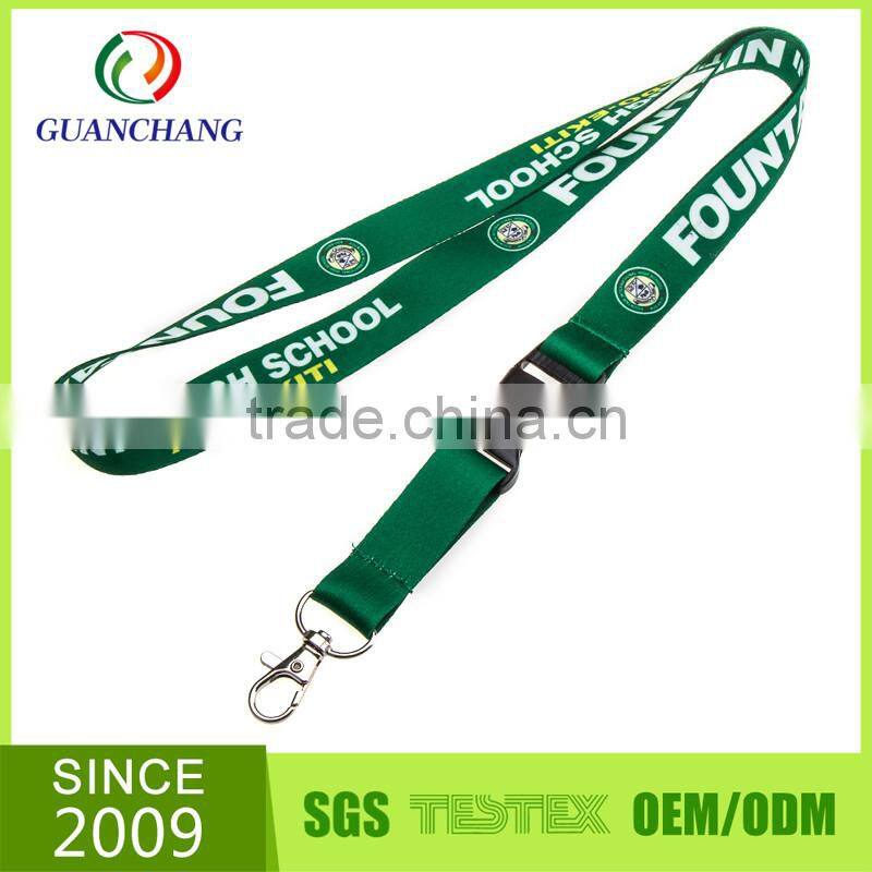 Custom high quality printing glock logo lanyard
