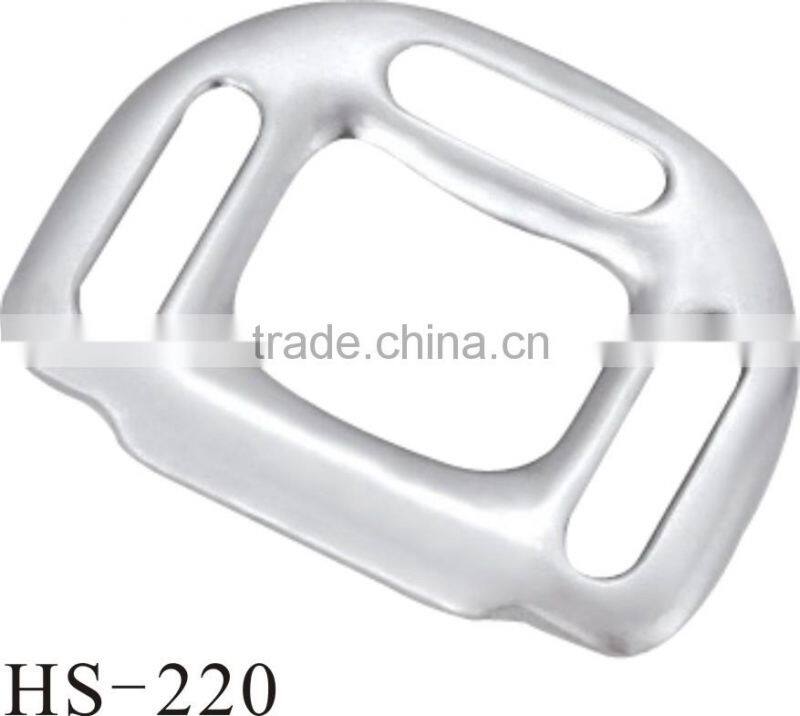 Horse metal strap pin buckle