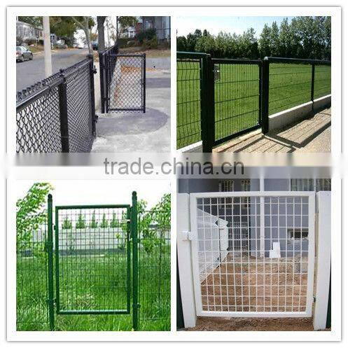 Electric galvanized CE&ISO certificated swing fence gate(pro manufacturer)
