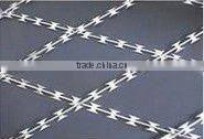 Galvanized&Pvc coated razor barbed wire