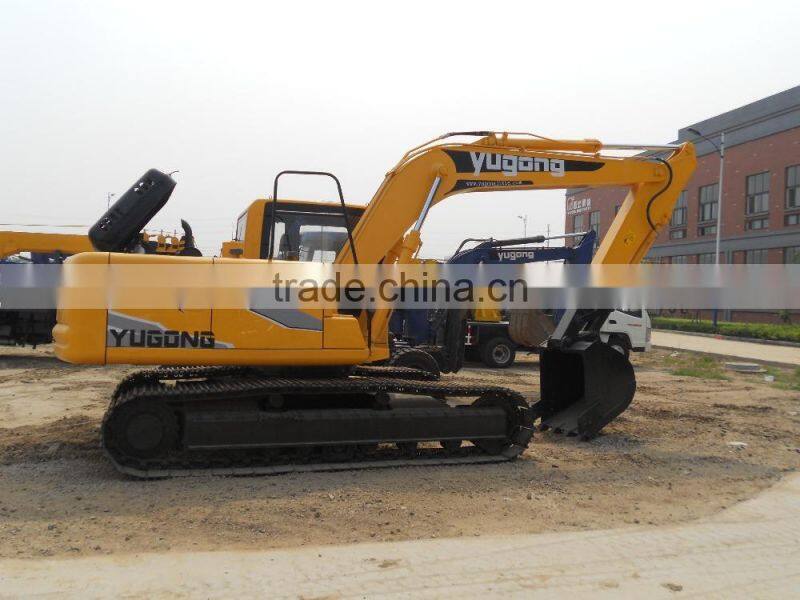 Yugong 13ton Mini Crawler Excavator WYL135 Joystick