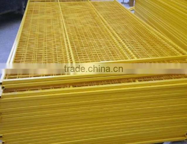 high quality construction steel hoarding temporary fence panel