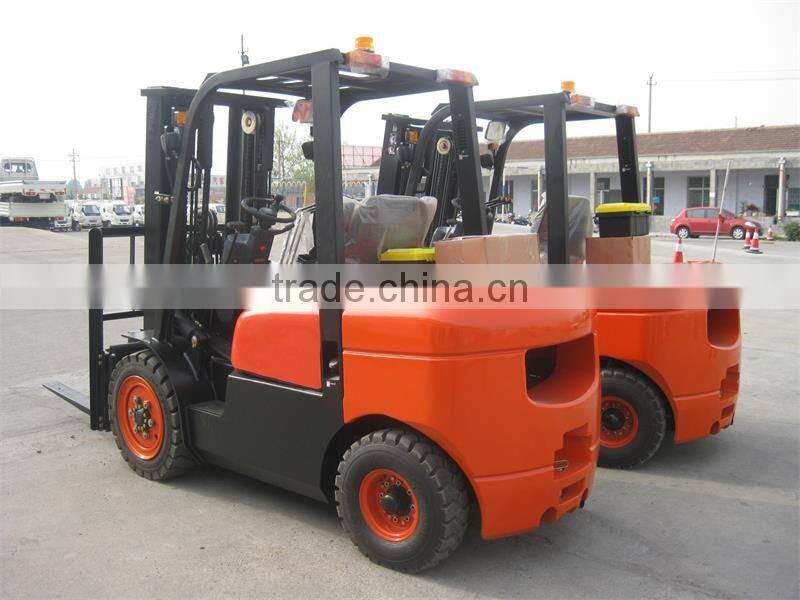 Jinan AOS international forklifts with capacity 4500kg with Nissan engine optional