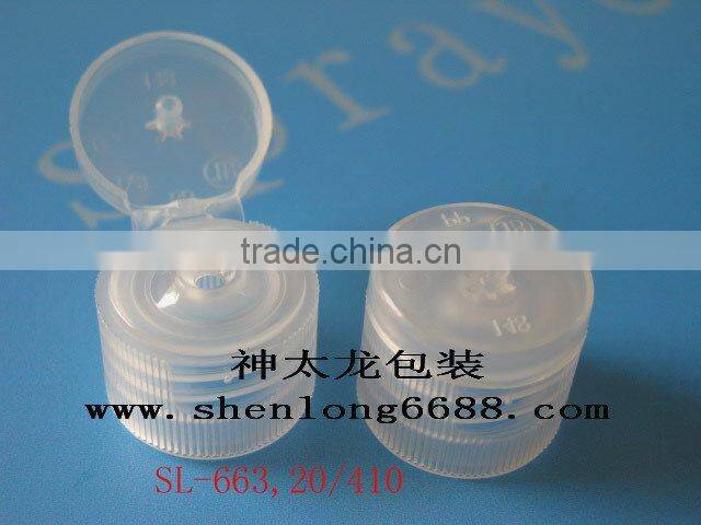 Plastic flip top bottle caps for sale
