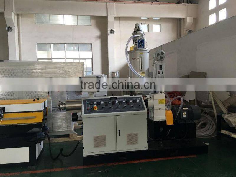 Horserider Single Wall Corrugated Flexible Pipe Production Line/Plastic Telescopic Pipe Machine/PVC Soft Pipe Extrusion Plant