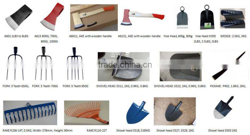 farm tools forged steel pick mattock