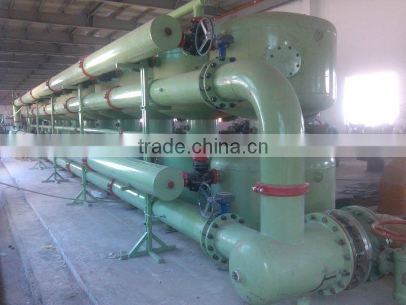 Automatic backwash sand filter for wastewater treatment