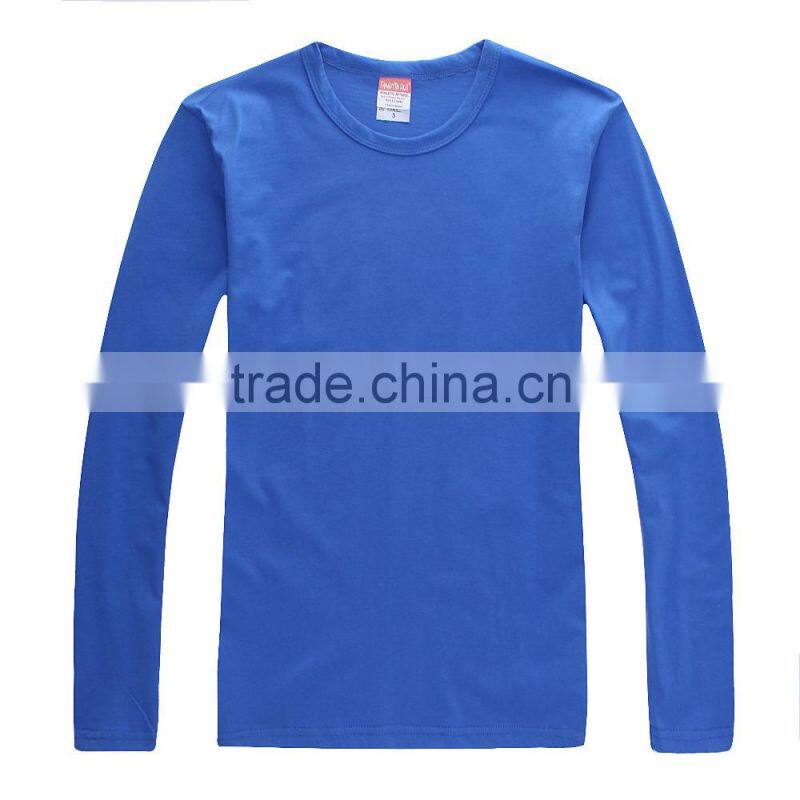 2016 Newest Sublimation Cotton Plain White Bulk Blank T Shirt