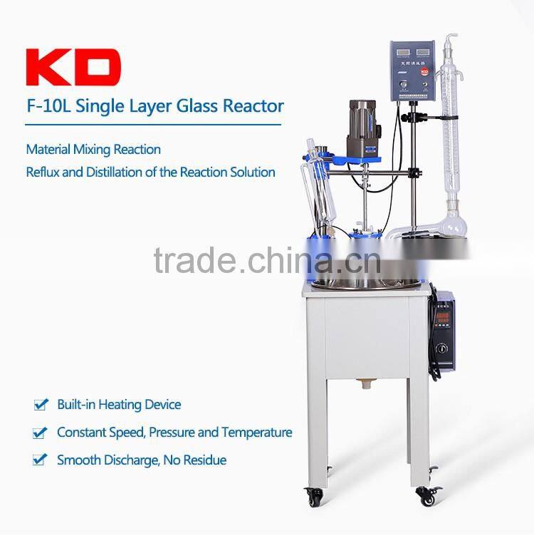 (KD)Laboratory Chemical Anti Acid Glass Reactor