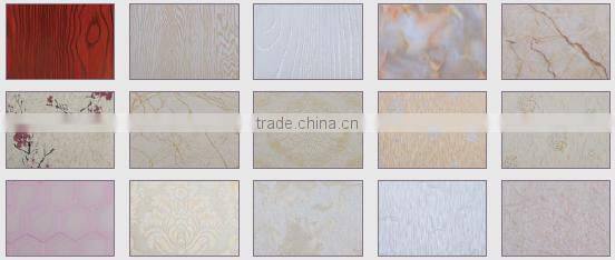 Indoor decorative Eco-friendly laminated WPC panel