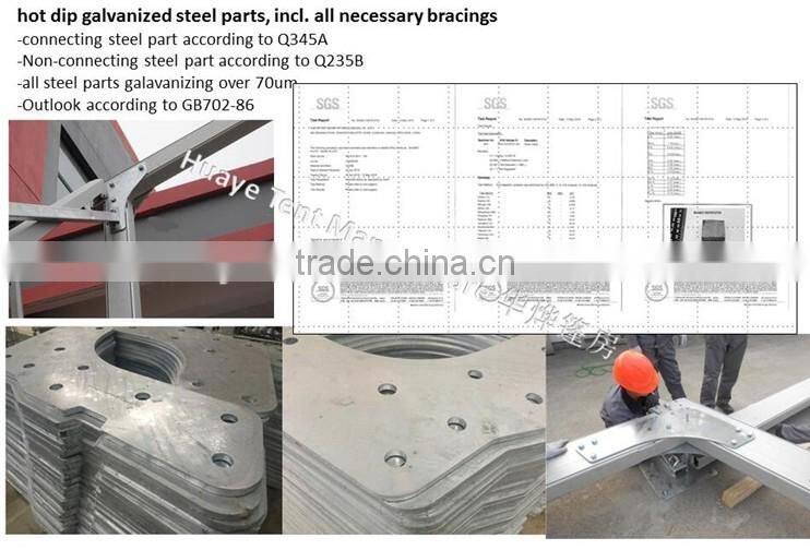 High quality outdoor strong curve tent for sale