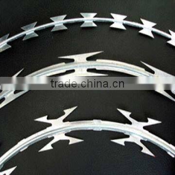 Razor Barbed Tape Concertina(BTC)/Concertina Razor Wire Barbed Tape