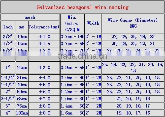 Chicken wire mesh(factory)