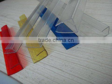 pc u profile,polycarbonate profile,pc frame,Plastic Sheet,Roof Sheet