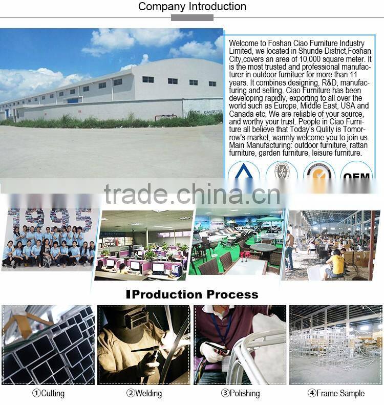 Hexagonal 2 Seater Table Set Used Cafe Poly Rattan Furniture Restaurant