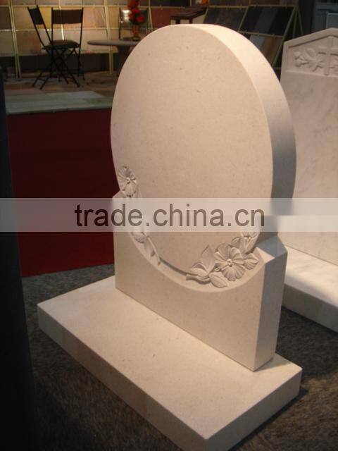 Natural funeral garden granite tombtone