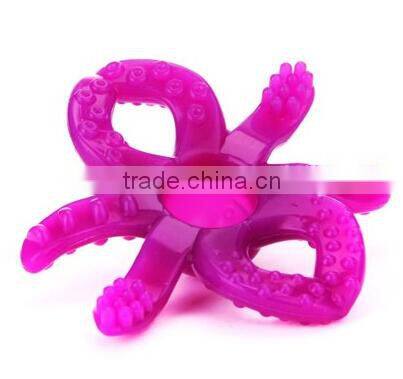 BPA Free Octopus Shaped Silicone Baby Teether Baby Pacifier