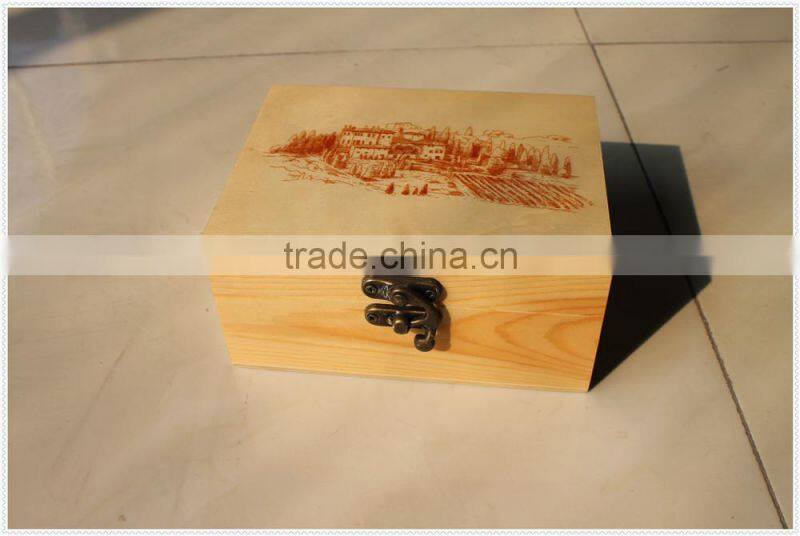2017 wonderful quality special oval book shape decorative customized unfinished wooden box with lock