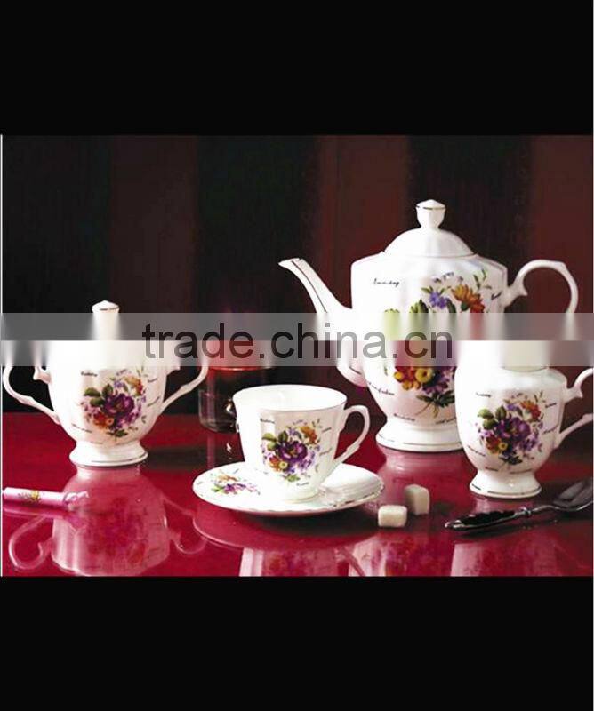 porcelain/ceramic tea set 24pcs /17pcs/ 15pcs/12pcs