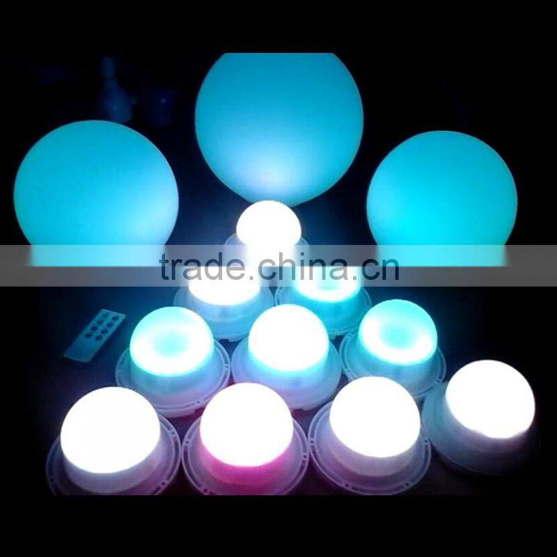 24RGB+8W wedding funiture decoration battery 6.4W LED Bulb Light