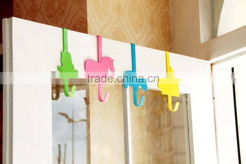 S animal stainless steel hanging door hook