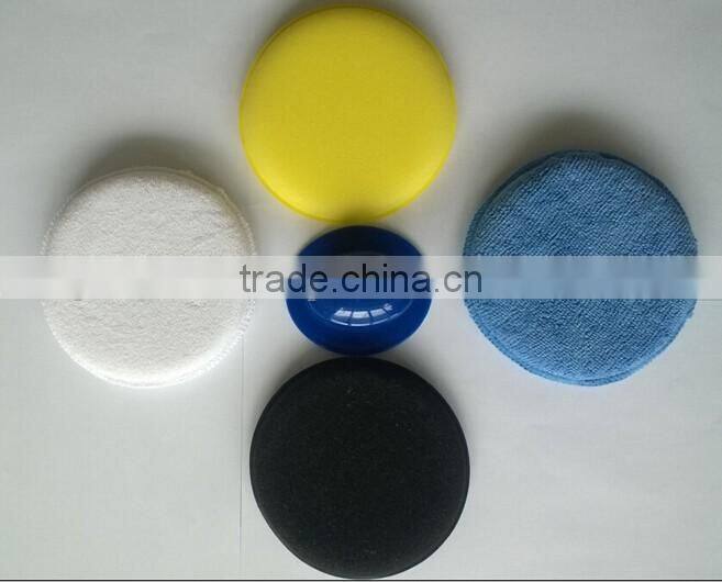 Microfiber circular sponge for cleaning car