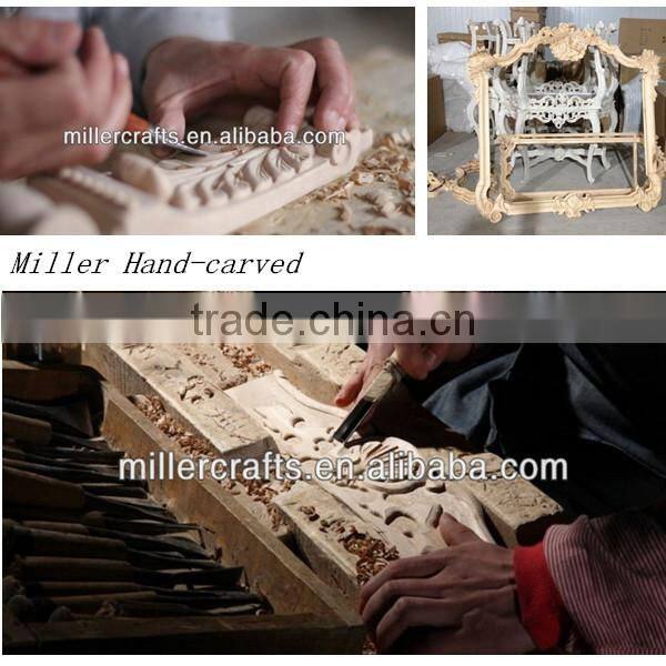 MW-7609-01 Classical reproduction furniture 3-leaf screens