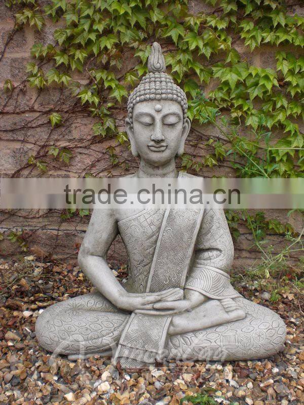 China factory wholesale stone carvings and sculptures hand carved natural marble buddha statues