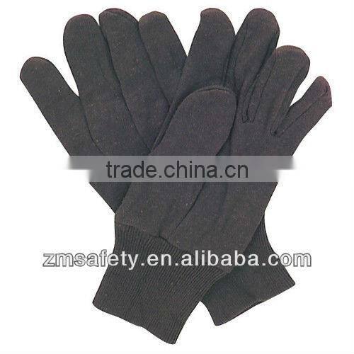 Brown Jersey Glove/Jersey Work Gloves