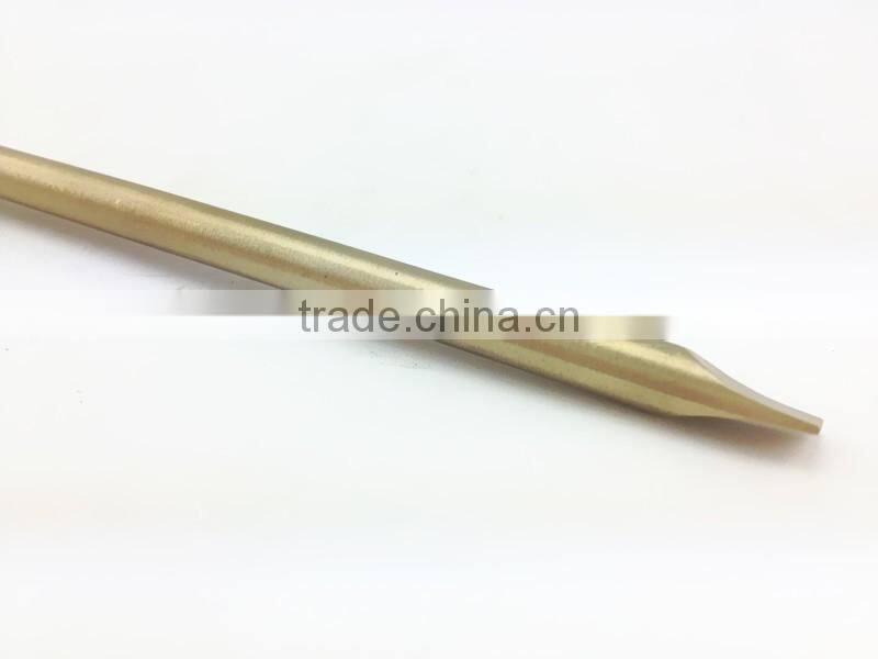 Non-Sparking Aluminum Bronze Slotted Screwdriver,Explosion-proof Al-Br Screwdriver