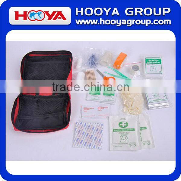 Portable Travel Emergency First-aid kit nylon bag