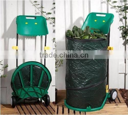New design cheap portable multi-functional folding garden cart