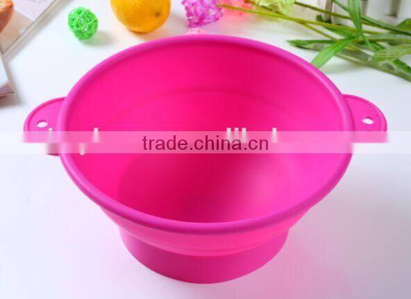 Flexible Microwave Fold Bowl,Silicone Bowl