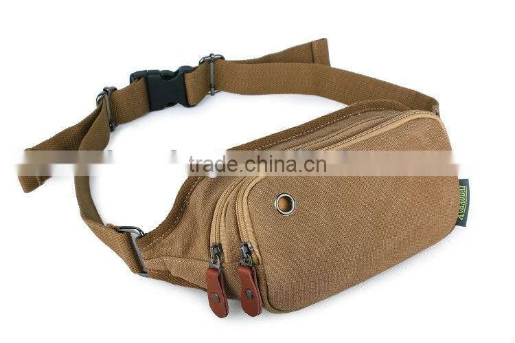 16oz Running Sport Canvas Waist Bag Waist Belt