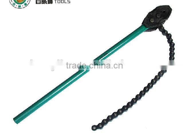 Berrylion chain pipe type oil filiter wrench 4''/6''/8'' with high quality