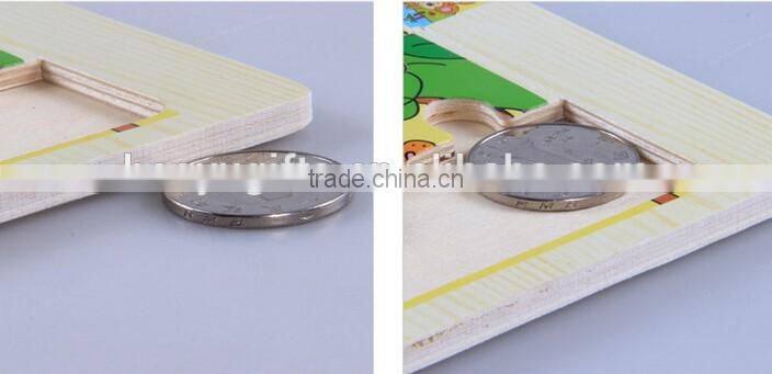 20 Styles Wooden Jigsaw Puzzles With Animals Pattern Toys For Children