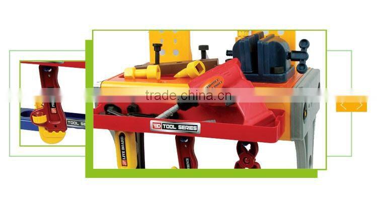 Kids pretend play toy assembly hand tools set in box