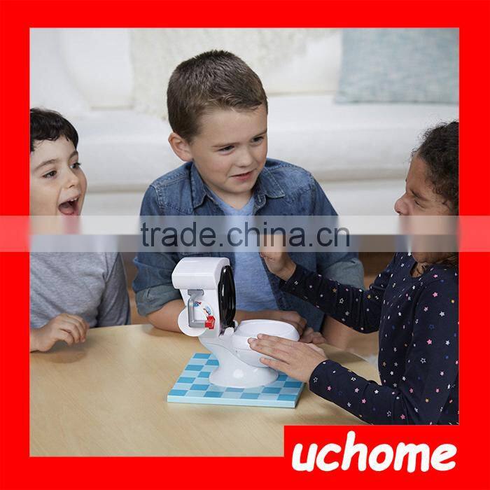 UCHOME 2017 hot new products crazy toilet spray water funny trouble toilet game toy