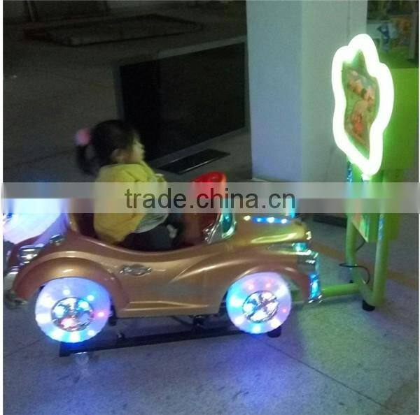 2016 newest Amusement indoor coin operated Swing Car riding game Kiddie machine